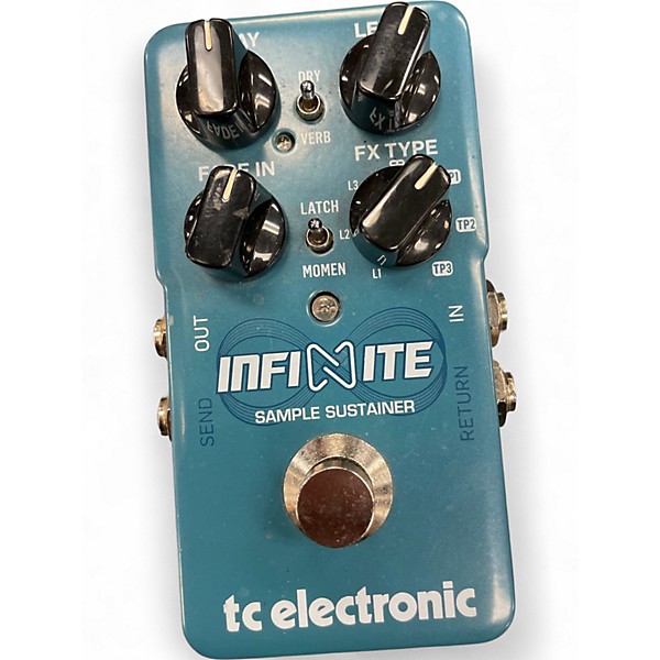 Used TC Electronic INFINITE SAMPLE SUSTAINER Effect Pedal