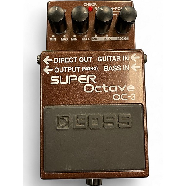 Used BOSS OC3 Super Octave Effect Pedal
