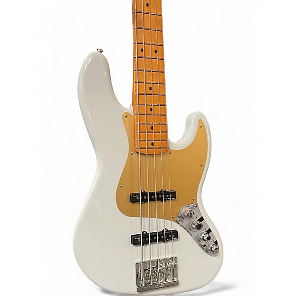 Used Fender American Ultra II Jazz Bass V Avalanche Electric Bass Guitar