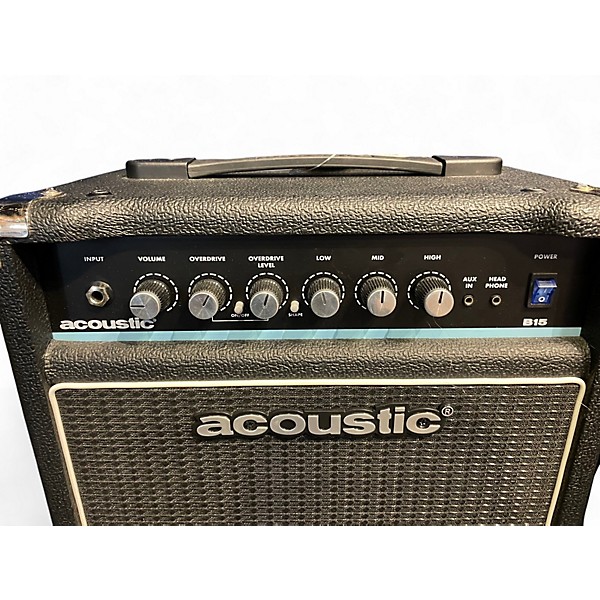 Used Acoustic B15 15W 1x10 Bass Combo Amp
