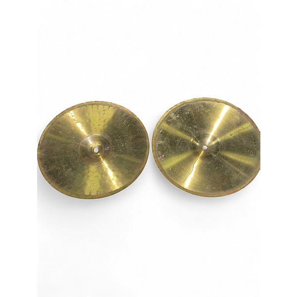 Used Zildjian 14in Scimitar Hi Hat Pair Cymbal
