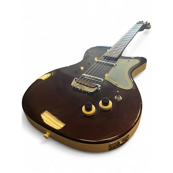 Used Dan Electro dan electo 56 u2 Burgundy Solid Body Electric Guitar