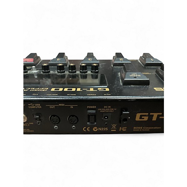 Used BOSS GT100 Effect Processor