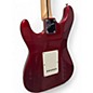 Used Squier Standard Series Stratocaster Candy Apple Red Metallic Solid Body Electric Guitar