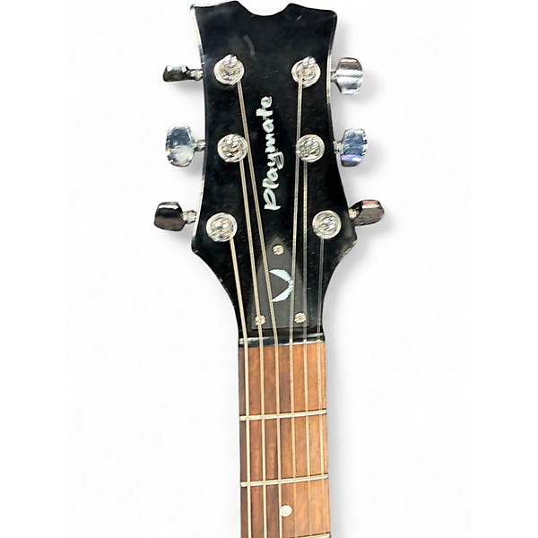 Used Dean Playmate Evo Black Solid Body Electric Guitar