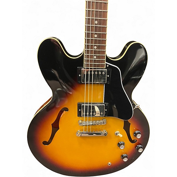 Used Epiphone ES335 IG Sunburst Hollow Body Electric Guitar