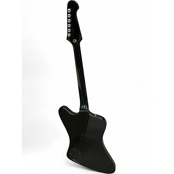 Used 2008 Epiphone Ltd Ed Custom Shop Firebird Black Solid Body Electric Guitar