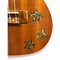 Used Maui Solid Ukelele with Turtle Inlay Natural Ukulele