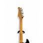 Used Silvertone St Style Black Solid Body Electric Guitar