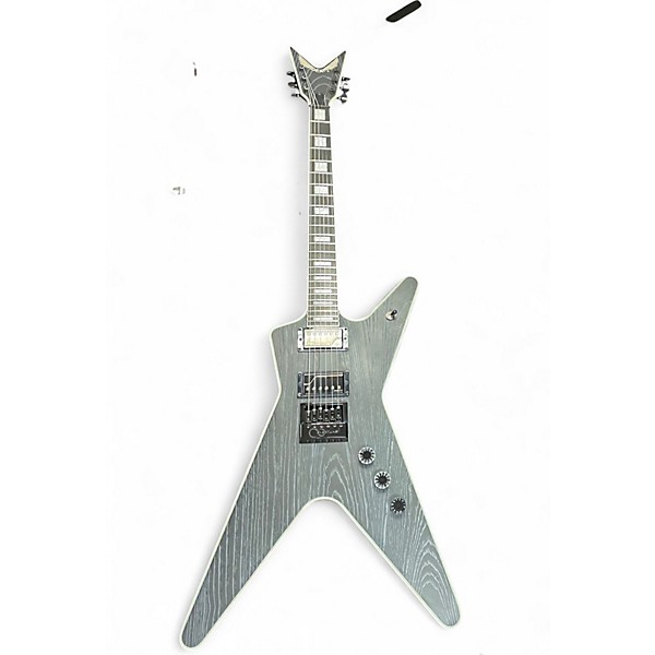 Used Dean DEAN ML Custom Run 16 Sandblasted Grey Solid Body Electric Guitar