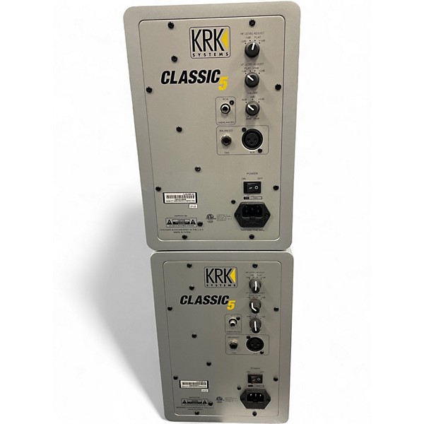 Used KRK Classic 5 Pair Powered Monitor