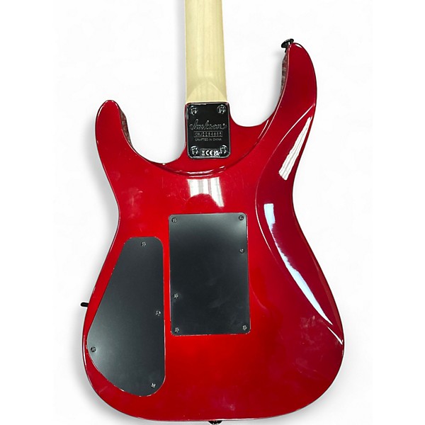 Used Jackson JS34Q Dinky RED Solid Body Electric Guitar