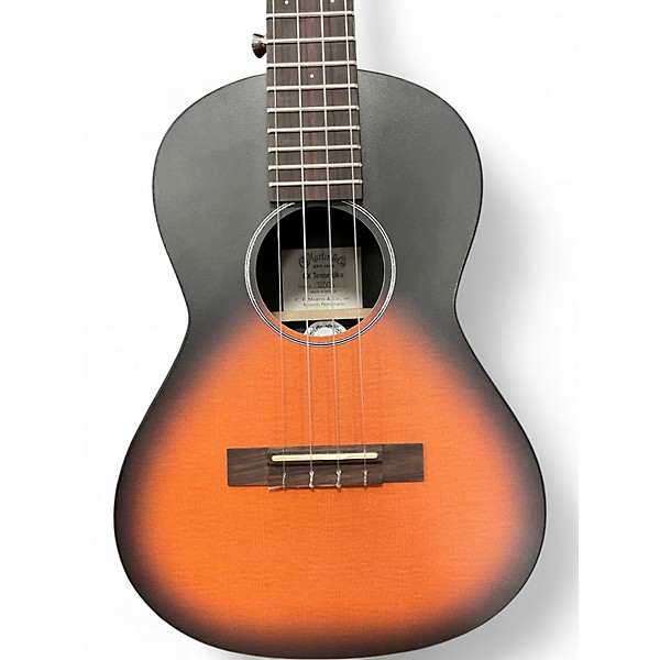 Used Martin OX Tenor Ukulele Left-Handed Whiskey Sunbursty Ukulele
