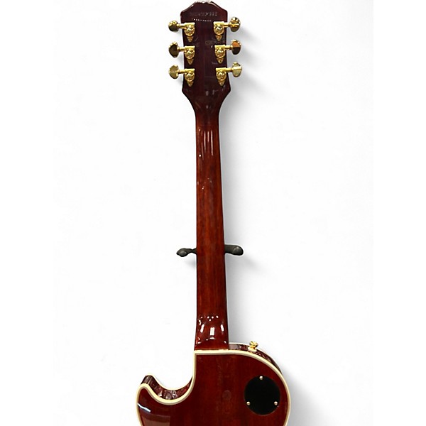 Used Epiphone Les Paul Custom Iced Tea Burst Solid Body Electric Guitar