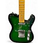 Used Leo Jaymz T-STYLE GREEN BURST Solid Body Electric Guitar