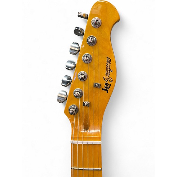 Used Leo Jaymz T-STYLE GREEN BURST Solid Body Electric Guitar