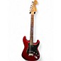 Used Squier Standard Stratocaster Candy Apple Red Metallic Solid Body Electric Guitar thumbnail