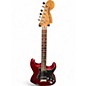 Used Squier Standard Stratocaster Candy Apple Red Metallic Solid Body Electric Guitar