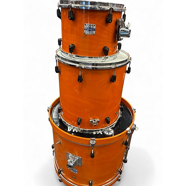 Used Yamaha 3 Piece Stage Custom Honey Amber Drum Kit