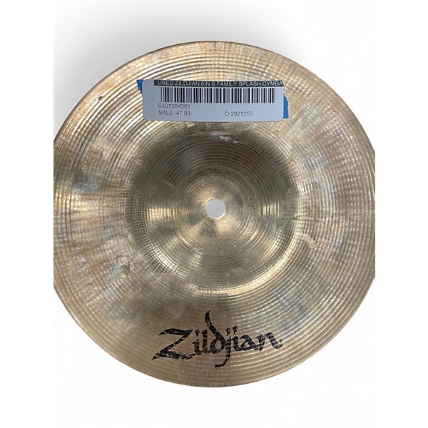 Used Zildjian 8in S Family Splash Cymbal