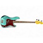 Used 2025 Fender American Professional Classic Precision  Faded Sherwood Green Metallic Electric Bass Guitar thumbnail