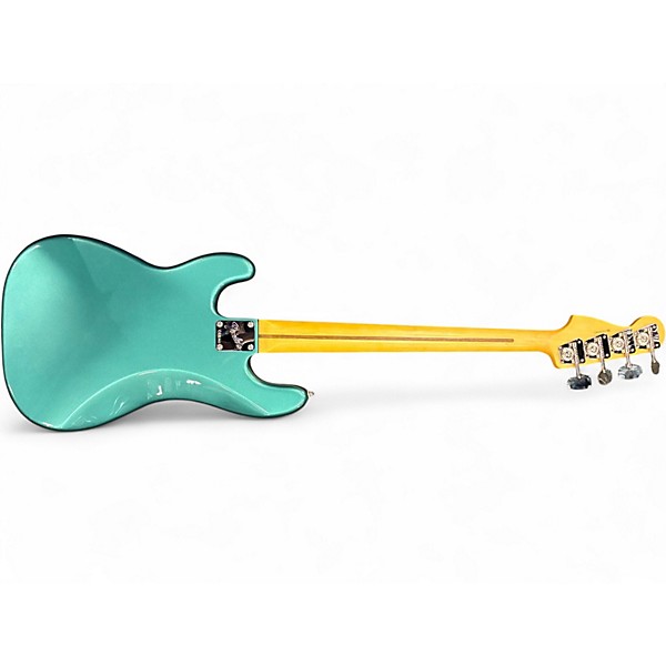 Used 2025 Fender American Professional Classic Precision  Faded Sherwood Green Metallic Electric Bass Guitar