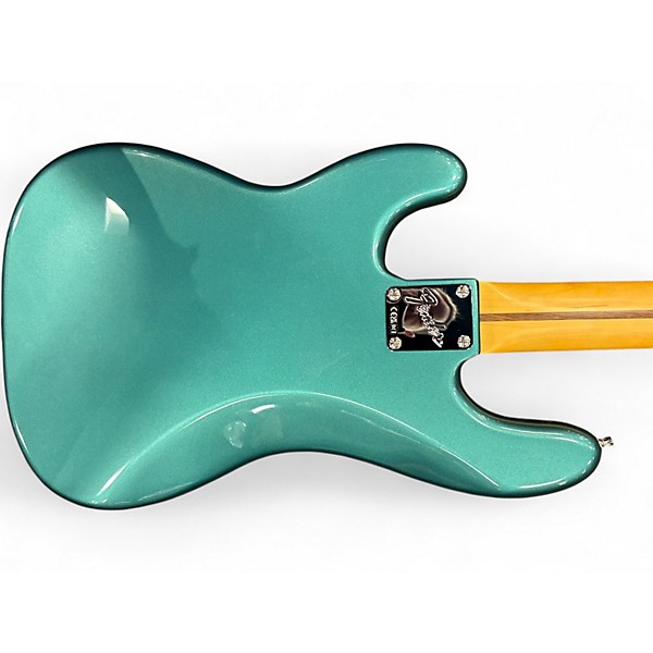 Used 2025 Fender American Professional Classic Precision  Faded Sherwood Green Metallic Electric Bass Guitar