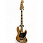 Used Squier STANDARD JAZZ Natural Electric Bass Guitar thumbnail