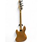 Used Squier STANDARD JAZZ Natural Electric Bass Guitar