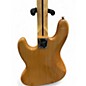 Used Squier STANDARD JAZZ Natural Electric Bass Guitar