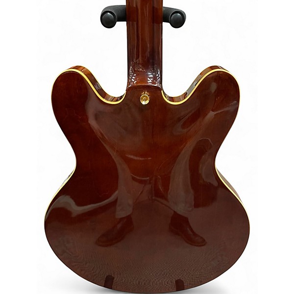 Used Epiphone Sheraton Tobacco Burst Hollow Body Electric Guitar