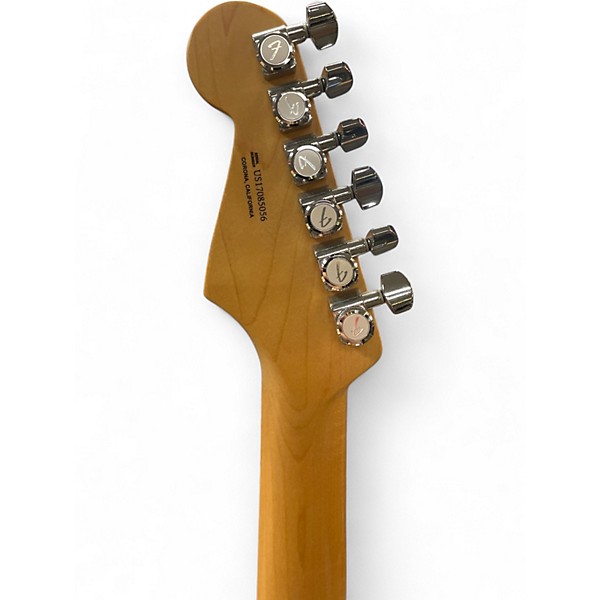 Used Fender American Elite Stratocaster HSS Shawbucker WHITE Solid Body Electric Guitar