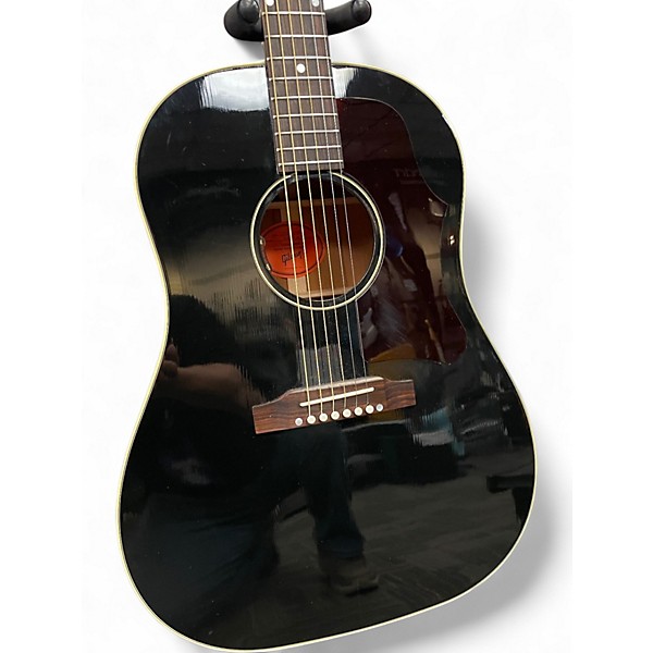 Used Gibson J45 50's Black Acoustic Electric Guitar