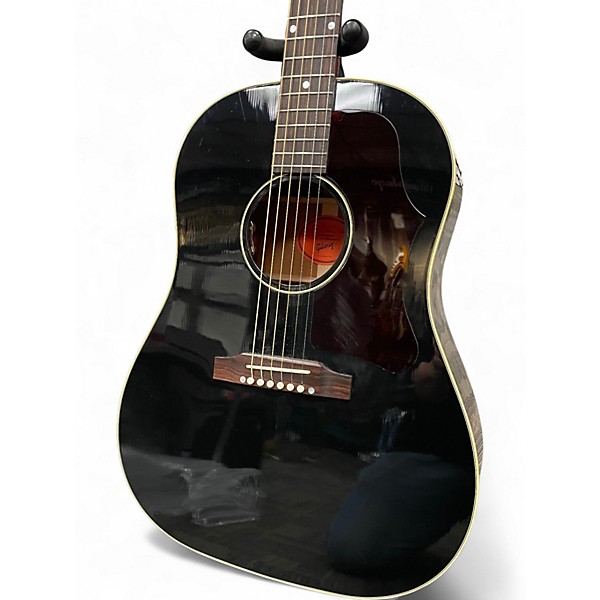 Used Gibson J45 50's Black Acoustic Electric Guitar