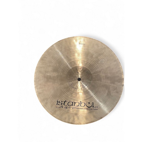 Used Istanbul Agop 13in Sultan Hi Hats Cymbal