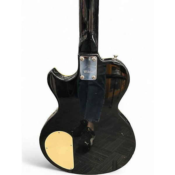 Used Shiro LP  Black Solid Body Electric Guitar