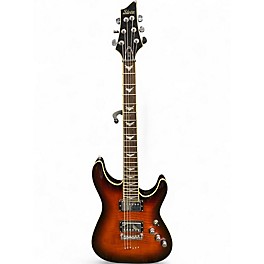 Used Schecter Guitar Research C1 Plus 2 Color Sunburst Solid Body Electric Guitar