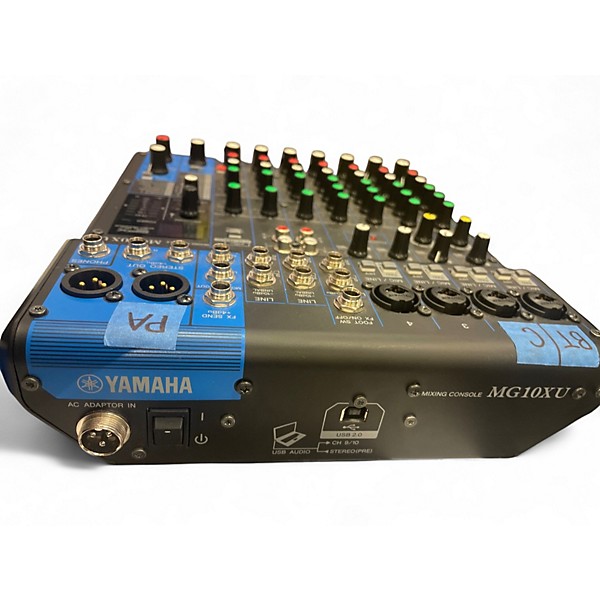 Used Yamaha MG10XU 10 Channel Mixer with Effects Unpowered Mixer