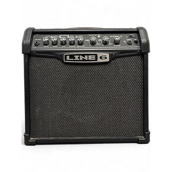 Used Line 6 Spider IV 15W 1X8 Guitar Combo Amp