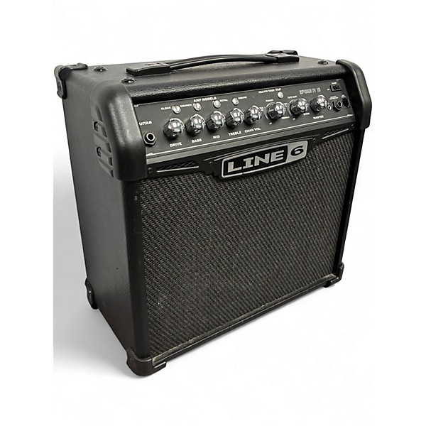 Used Line 6 Spider IV 15W 1X8 Guitar Combo Amp