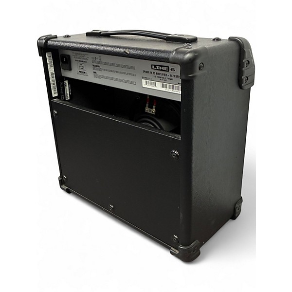 Used Line 6 Spider IV 15W 1X8 Guitar Combo Amp