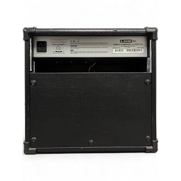 Used Line 6 Spider IV 15W 1X8 Guitar Combo Amp