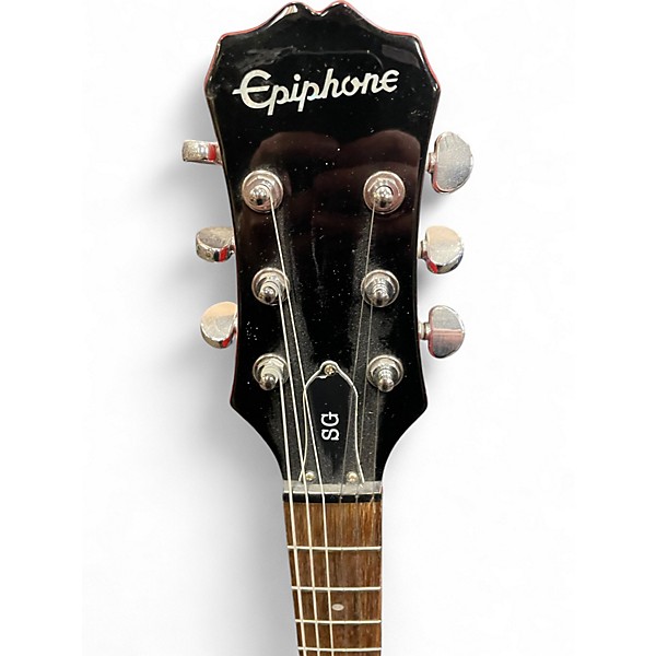 Used Epiphone SG Special Bolt On Dakota Red Solid Body Electric Guitar