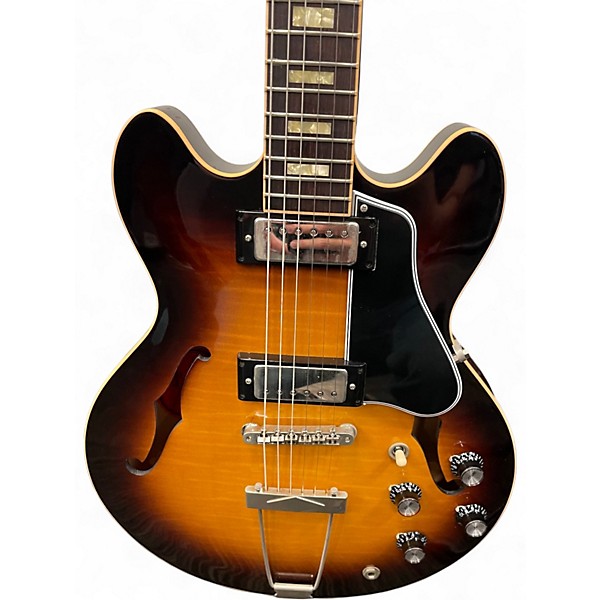 Used Gibson ES390 2 Color Sunburst Hollow Body Electric Guitar