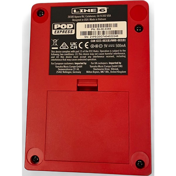 Used Line 6 POD EXPRESS Effect Processor