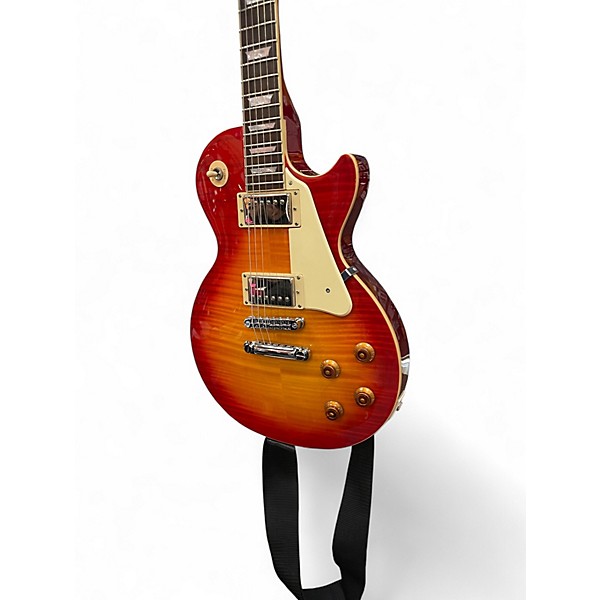 Used Epiphone Les Paul Standard Pro Cherry Sunburst Solid Body Electric Guitar