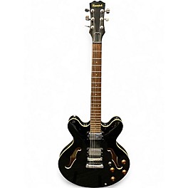 Used Samick LA-30BK Black Hollow Body Electric Guitar