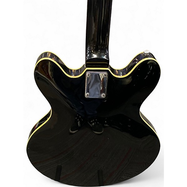 Used Samick LA-30BK Black Hollow Body Electric Guitar