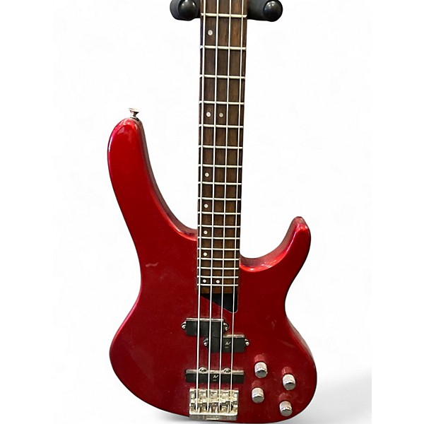 Used Washburn XB-200 Candy Apple Red Electric Bass Guitar