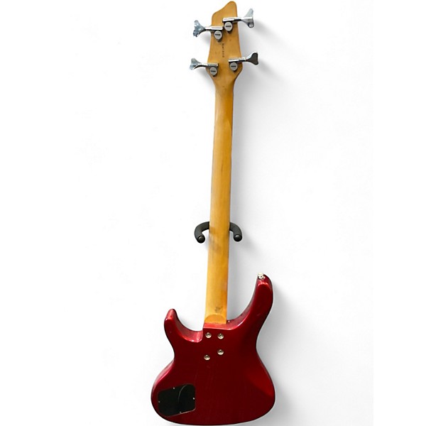 Used Washburn XB-200 Candy Apple Red Electric Bass Guitar